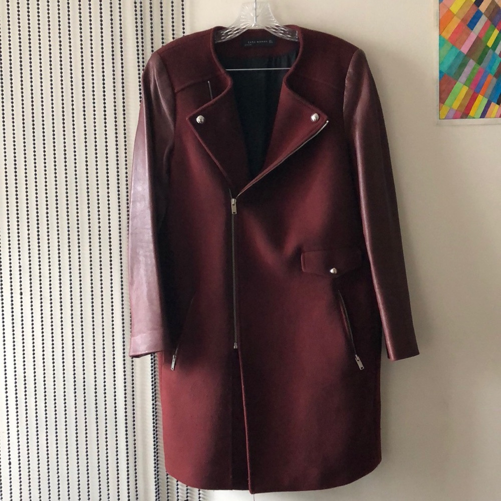 Women’s Zara wool jacket size large